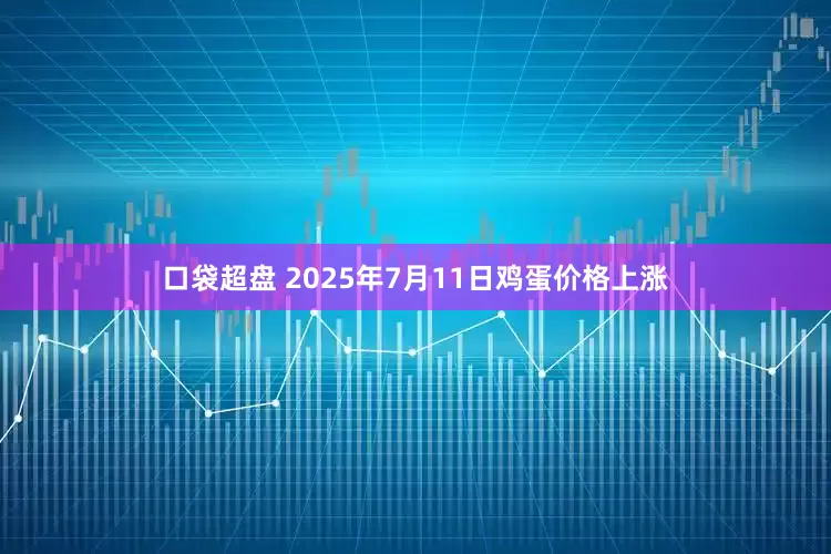 口袋超盘 2025年7月11日鸡蛋价格上涨
